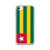 Coque iPhone - Drapeau Togo - iPhone 6S Plus - Souple - Multicolore - Verticale