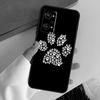 Следы лап собаки Цветной узор Для Realme 11 12 Pro Plus 10 9 GT5 GT Neo 6 C25s C21Y C30 C31 C33 C35 C51 C53 C55 C67 Чехол