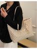 Stylish Large-Capacity Retro Commuter Tote: Versatile Korean Shoulder Handbag