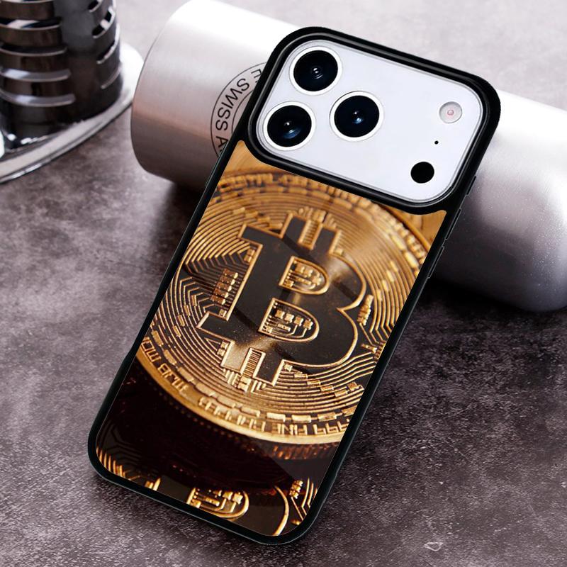 Bitcoin Phone Case For iPhone 17 16 15 14 13 12 11 Pro Max Plus 17Air Soft Silicone Cover