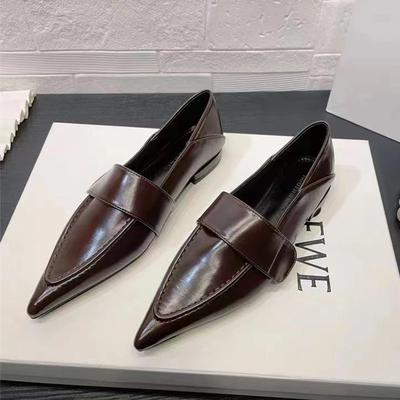 Туфли-лоферы женские с острым носком, летняя повседневная обувь для ходьбы, дизайнерские новые сексуальные сандалии, брендовое платье, ретро, женские кеды