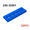 32001 3709 3738 Пластина 2x6 2x4 2x8 с отверстиями Кирпичики Игрушки Для Технических Конструкций Блоки Игрушки Для Детей Подарок 43857 DIY MOC