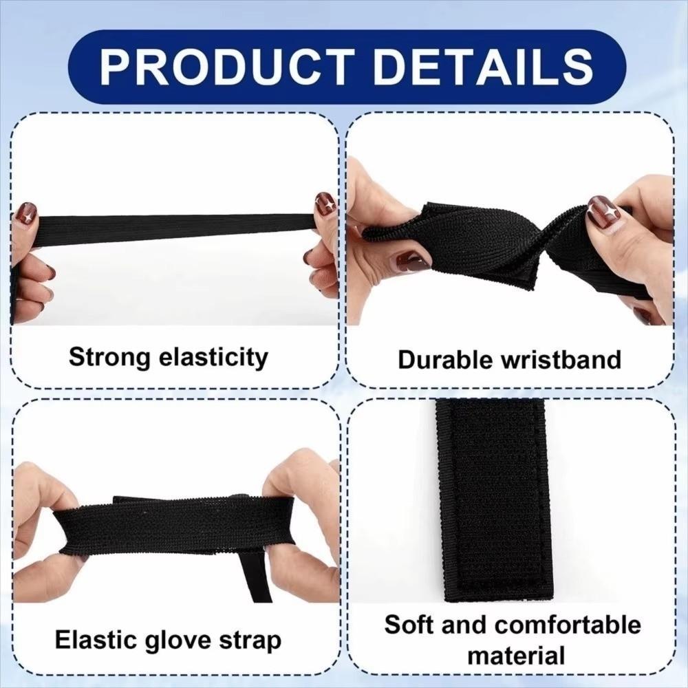 Adjustable Glove Straps Durable Anti-loss Strap Storage Strap Glove Safety Strap Sport