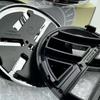 2026 Hot 2pcs 120mm 110mm Car Logo Emblem Hood Front And Rear Tail Mark Rear Badge 6R0853600A Accessory For VW Polo 2011 2012 2013