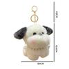 Милая собака шнауцер плюшевый щенок брелок креативный мультяшный автомобиль кулон девочка сумка кукла