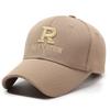 Бейсболка весна-осень мужская кепка с вышитыми буквами кепка для отдыха на открытом воздухе солнцезащитный козырек