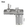 12V-24V Редукторный двигатель Малошумный редукторный двигатель Эффективный двигатель Высокая совместимость Длительное использование Мощная производительность энтузиастов DIY