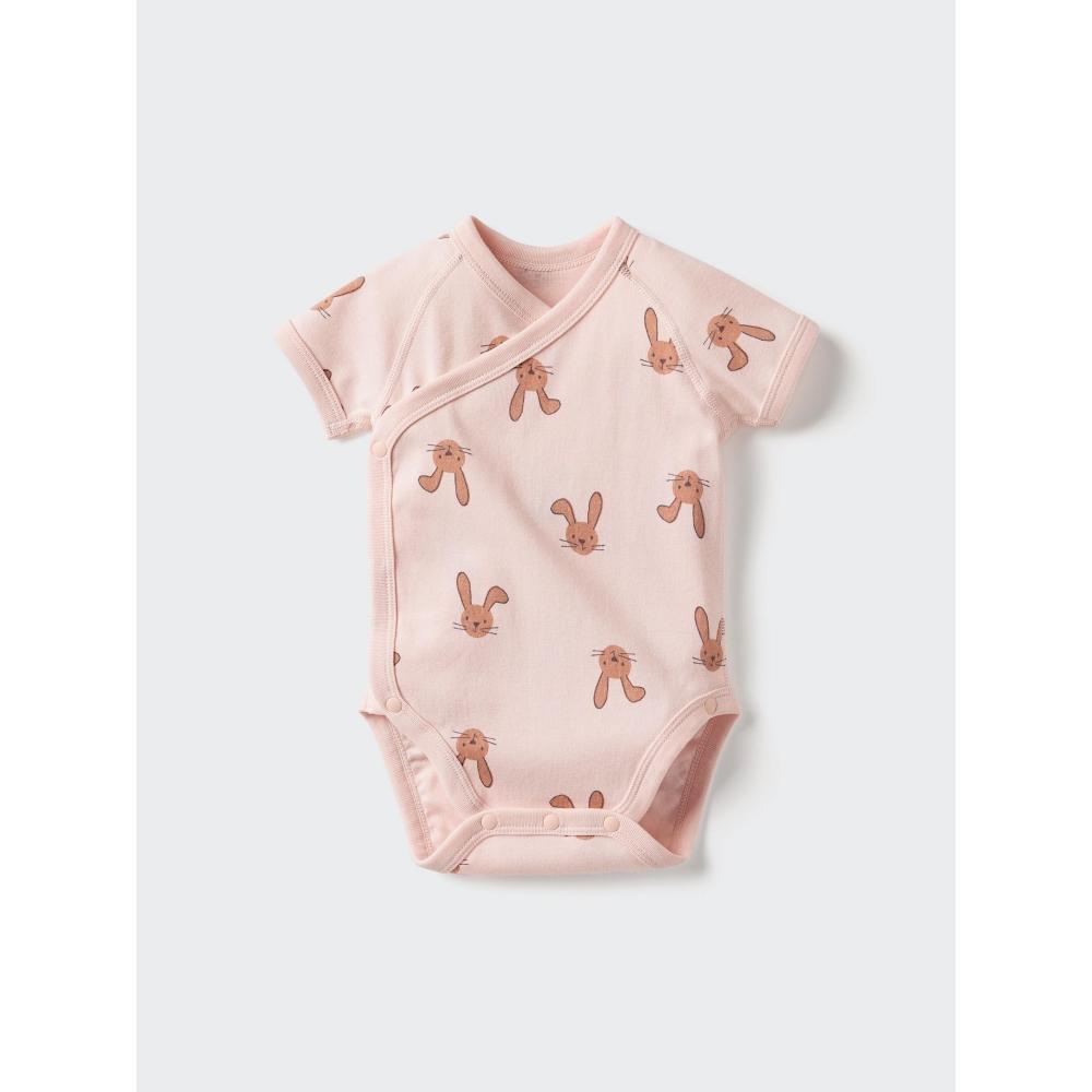 Uniqlo Bn Joy Of Print Bodysuit Short Sleeve 60cm