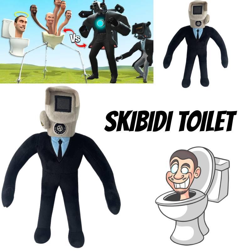 Мягкая и удобная плюшевая игрушка Skibidi Toilet, идеально подходящая для декора и игры