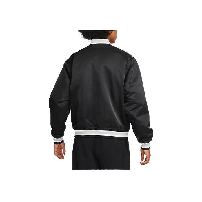 Nike Куртка-дагаут Sportswear Authentics (Азия) Черная/белая мужская уличная одежда DX0659-010