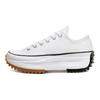 Белые кроссовки унисекс Run Star Hike Low Black Gum 168817C