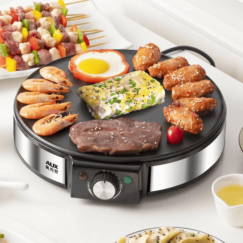 Бытовая электрическая сковорода-гриль Кухонная обработка Антипригарная блинница Портативная многофункциональная блинница