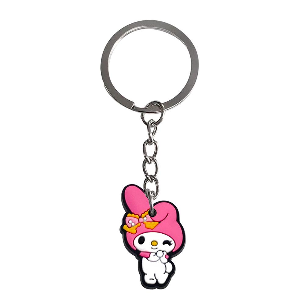 30 брелоков Sanrio: Милые ПВХ Аксессуары и Подарочные Подвески