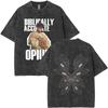 Vintage Washed Playboi Carti I AM MUSIC  Album Merch Tshirt Men Women Hip Hop Fashion Oversized Tshirts Opium Rap T Shirts