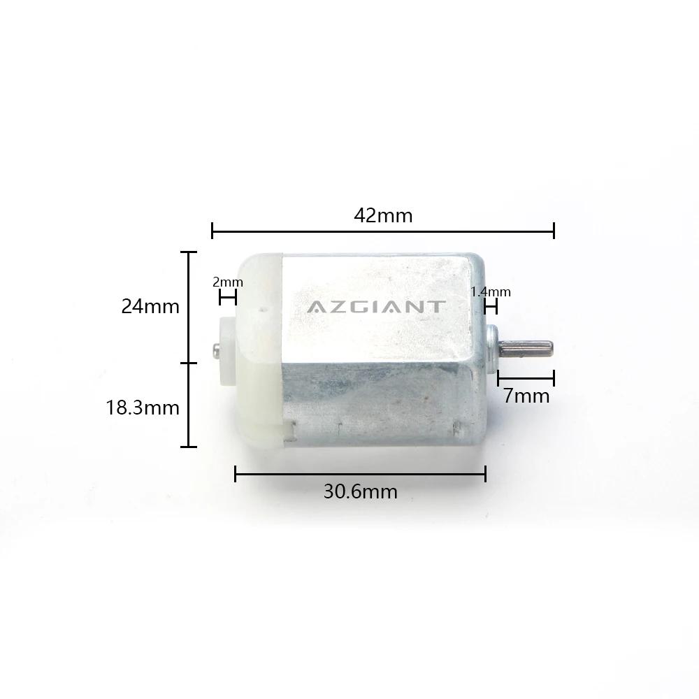 10 pcs AZGIANT FC280 Car latch Door Lock Motor 12V DC folding mirror motor, ESL steer ELV lock motor, gas tank motor fuel engine
