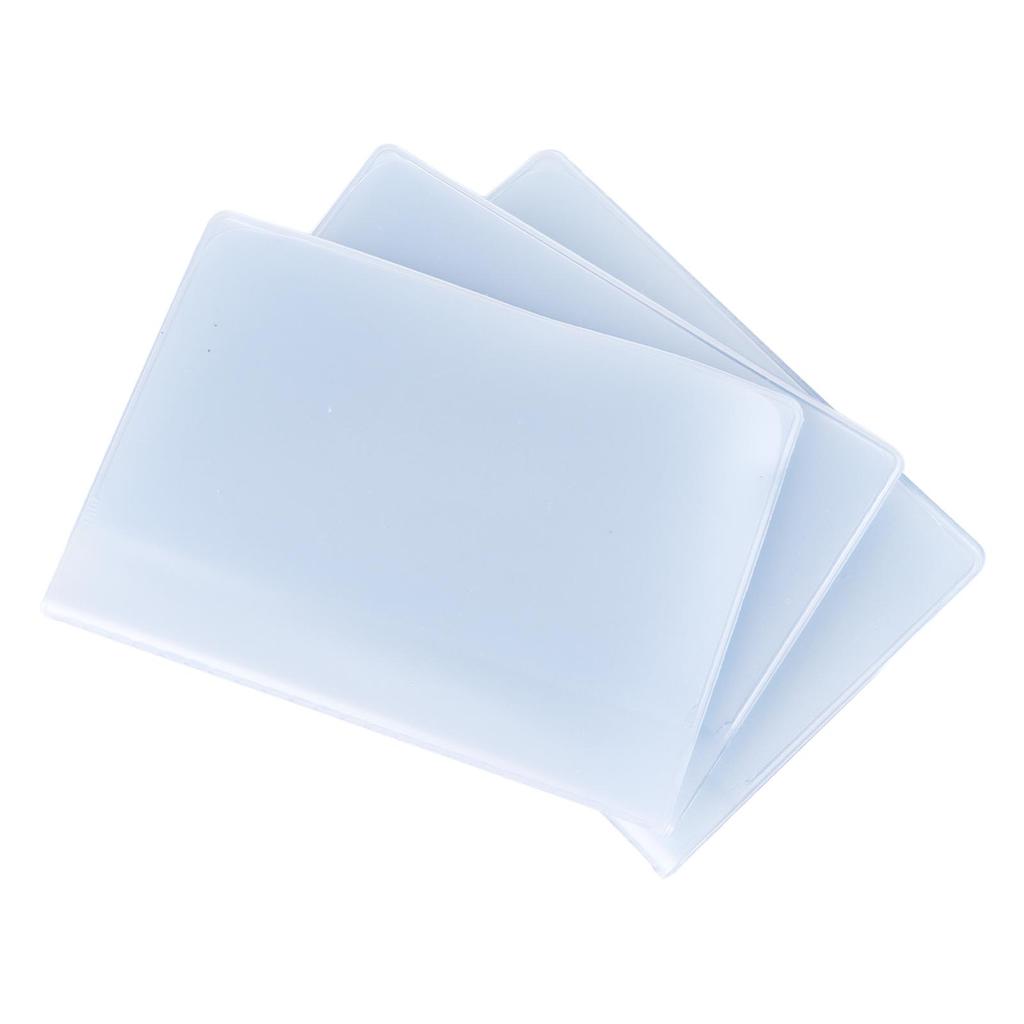 3 шт. Вставка в кошелек из мягкого прозрачного ПВХ на 10, 20, 30 страниц, многоцелевой держатель кредитных карт для семьи