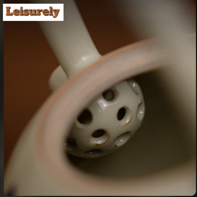 260 мл имитация Song Ru Kiln Man чайник китайский Man Jianghong чайник с высокой ручкой заварочный чайник чайный сервиз аксессуары украшения