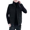 Men's Autumn And Winter Korean Slim Fit Thickened Shoulder Sports Coat Cotton Vest
