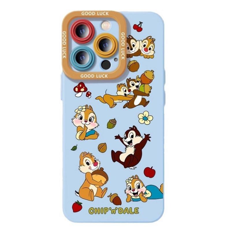 Защитный чехол от падения с дизайном белки для iPhone 12/13 Mini, 14, 15 Pro Max и 16