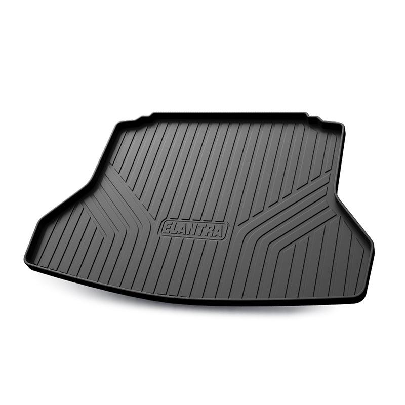 Современный огнеупорный износостойкий ПЭТ коврик в багажник для хранения с полным покрытием заднего отделения