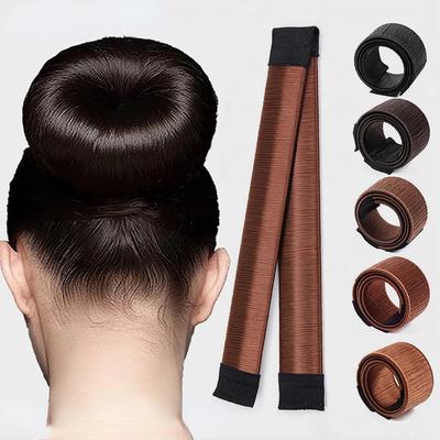 Sweet Magic Hair Bun Maker Простая ленивая вьющаяся палочка для волос DIY Twist Балетный пончик Повязка на голову для женщин и девочек Легкий инструмент для укладки волос