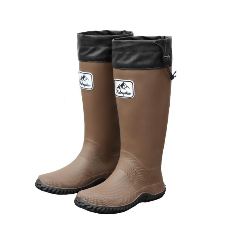 Складные резиновые сапоги ассоциации диких птиц женские, для дождливой погоды, для альпинизма, непромокаемая обувь, нескользящая, для активного отдыха, для походов