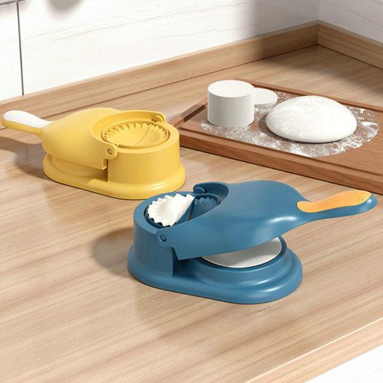 ADM Anti Deform Dumpling Skin Maker Non Slip Handle Practical Handheld Manual Dumpling Maker Dough Pressing Tool