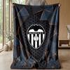 Valencia FC Soft Flannel Fleece Blanket Lightweight Cozy Warm Throw Blanket For Sofa Bed Home Decor