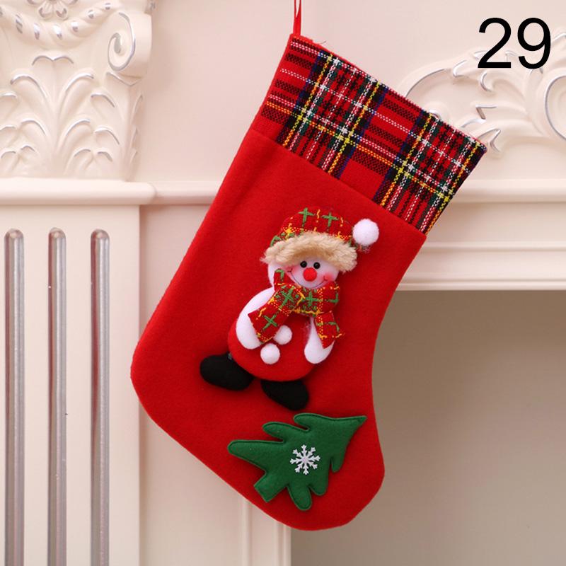 Christmas Sockings Christmas Gift Bags Decorations Christmas Holiday Gifts Christmas Tree Decorations Gift Packaging Bags