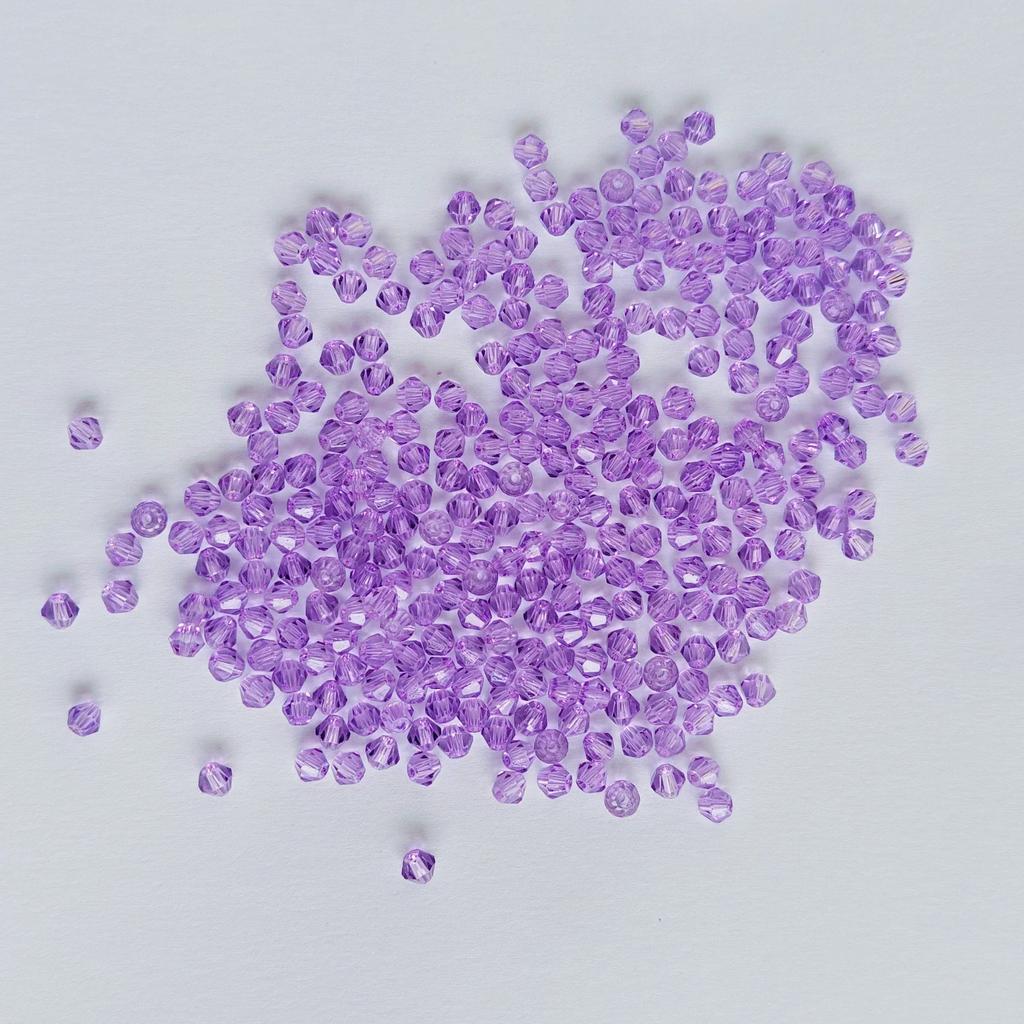 100 шт 4 мм стеклянные бусины в форме биконуса граненые хрустальные бусины для изготовления ювелирных изделий своими руками браслет ожерелье серьги бисер
