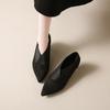 Модные женские ботильоны с острым носком, замшевые туфли на высоком каблуке, элегантные сексуальные туфли на шпильках, женские трендовые новые модные туфли-лодочки, платье, снежные туфли-лодочки Mujer
