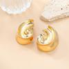 Spring Alloy Earrings: Fashionable European and American Style Thread-Type Metal Jewelry for Women