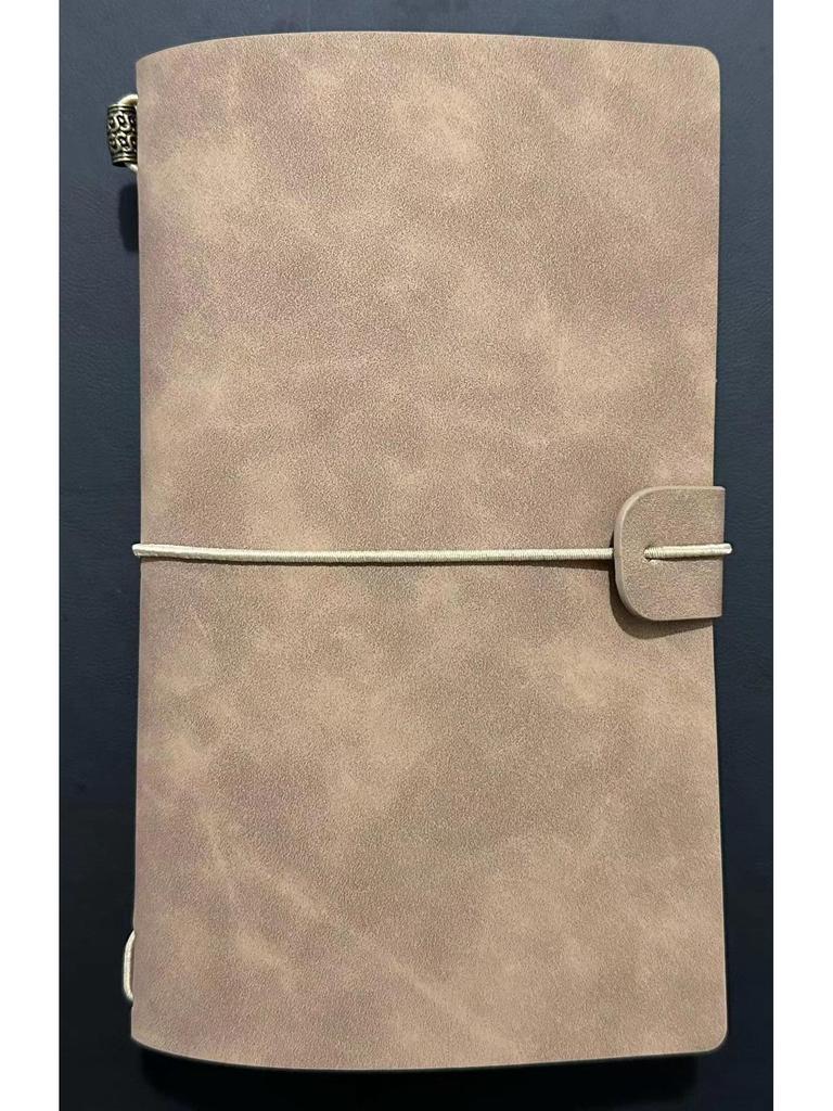 Винтажный дорожный журнал на разъемных листах - Мягкая обложка, Дневник-блокнот со штампованным переплетом