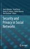 Книга Security and Privacy In Social Networks