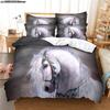 Комплект постельного белья с изображением лошади 3D Queen Bedding Duvet Cover Set Bedding Bed Cover Cotton Queen Bed Cover Set Bed Set Bedding