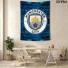 Etihad MCFC GroundWall Hanging Printed Fabric Blanket Decorative Tapestries for Bedroom Living Room Home Decor