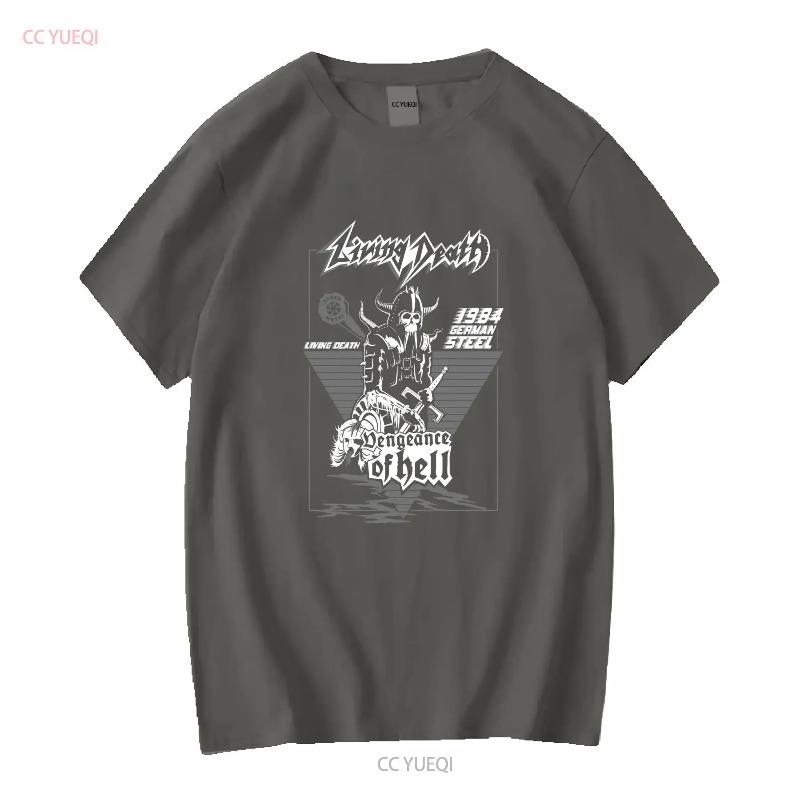 Новый с бирками Футболка Living Death Ч/Б Underground Music С длинным или коротким рукавом Винтажный стиранный топ для повседневной носки Дизайнерская одежда