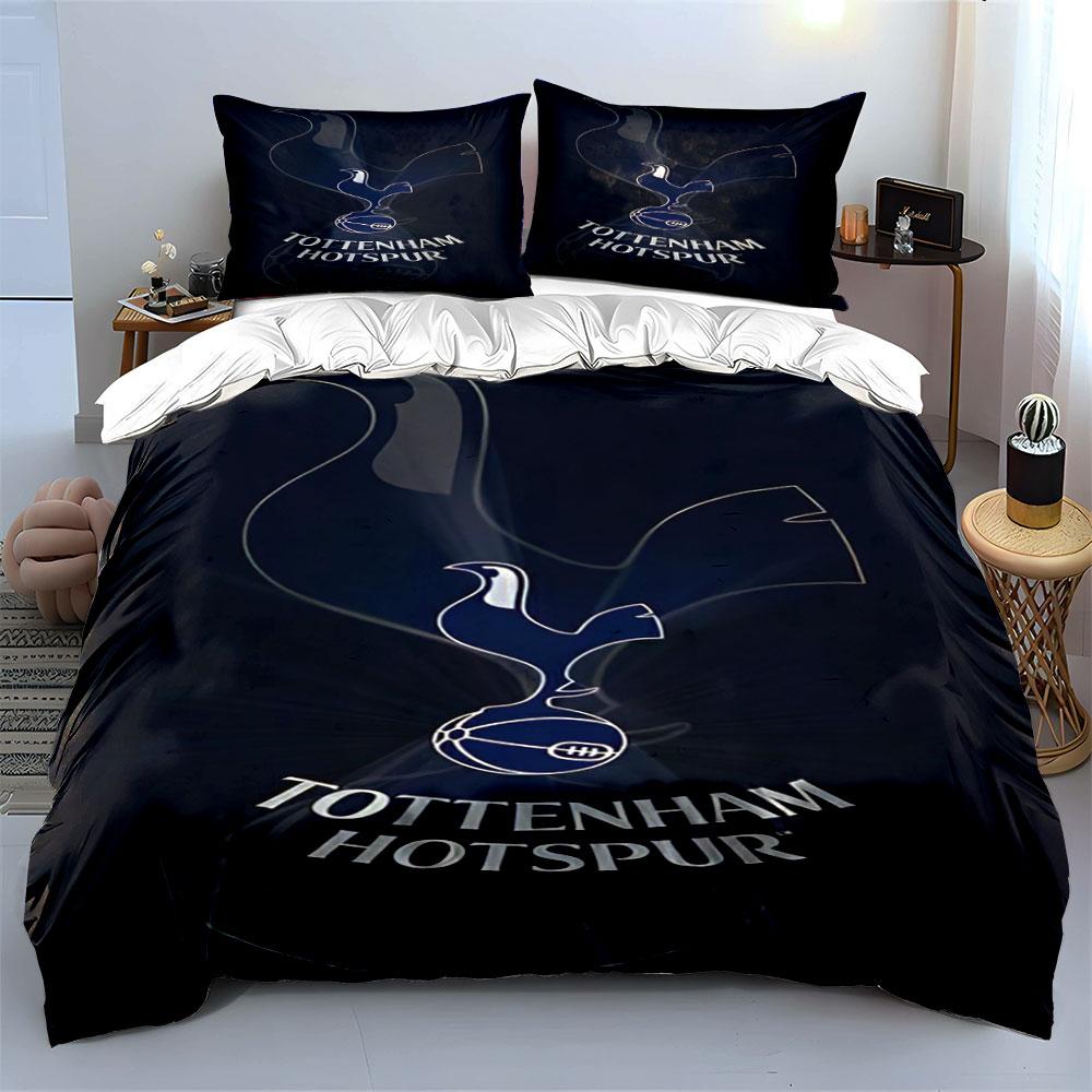 Cockerel, football, Tottenham Hotspur. Bedding sets Duvet cover sets Duvet covers Pillowcases(1 * Duvet Cover 2 * Pillowcases without duvet insert)