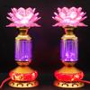 Творческий пластиковый имитационный подсвечник для украшения дома, зал Гуаньинь, благоприятность, обеспечение безопасности