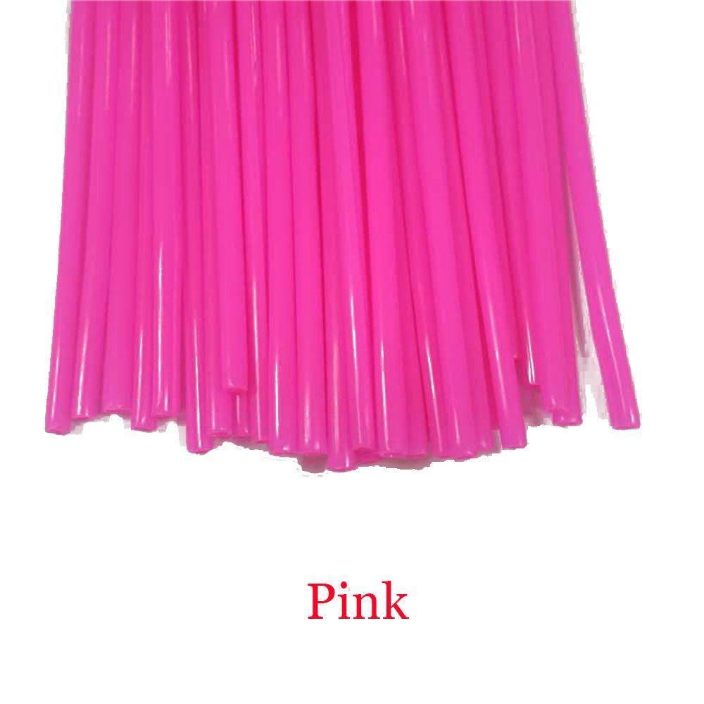 36Pcs Bike Motorcycle Decoration Guard Wheel Spoke Wraps Protector Rims Skins Covers