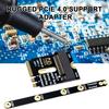 Карта расширения M.2 A&E для NVME SSD Поддерживает 2230/2242/2260/2280 Материнская плата компьютера M2 Key A-E для NVME SSD Адаптер расширения PCIe 4.0 Печатная плата