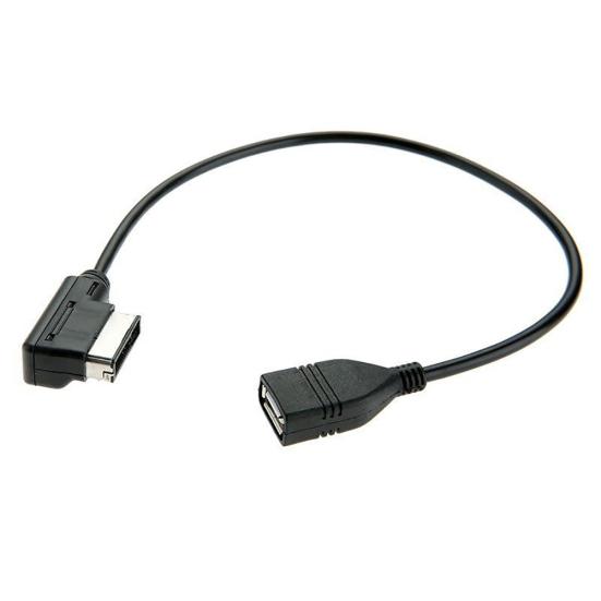 Автомобильный музыкальный интерфейс для AMI MMI AUX-USB-адаптер, кабель-адаптер, флэш-накопитель для Au-di