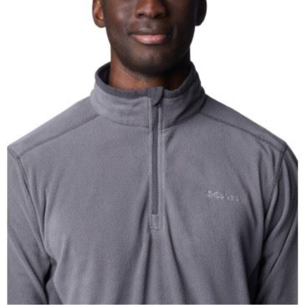Куртка Columbia Men's Klamath Range II Half Zip Fleece Pullover-Tall city grey/shark