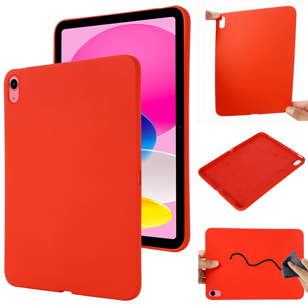 Подходит для ipad 10 2022 плоский чехол из жидкого силикона ipad mini 4/5/6 противоударный плоский чехол