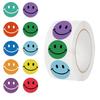 500 Pictures/roll Roll Sticker Tape Cartoon Smile Handbook Material DIY Decorative Envelope Seal Sticker