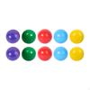 10 Pcs Wooden Balls Learning Materials 4.5cm Color Sorting Toy Counting Toys for Boys Girls