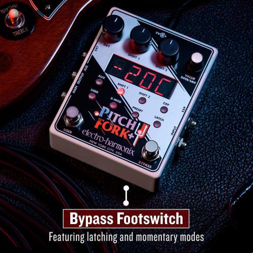 Electro-Harmonix Pitch Fork+ Polyphonic Pitch Shifter/Harmony Pedal