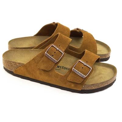 BIRKENSTOCK Arizona Спортивно-повседневные сандалии из замшевой кожи Обычная посадка 24FW 1027082 МИНК EU44 28.5