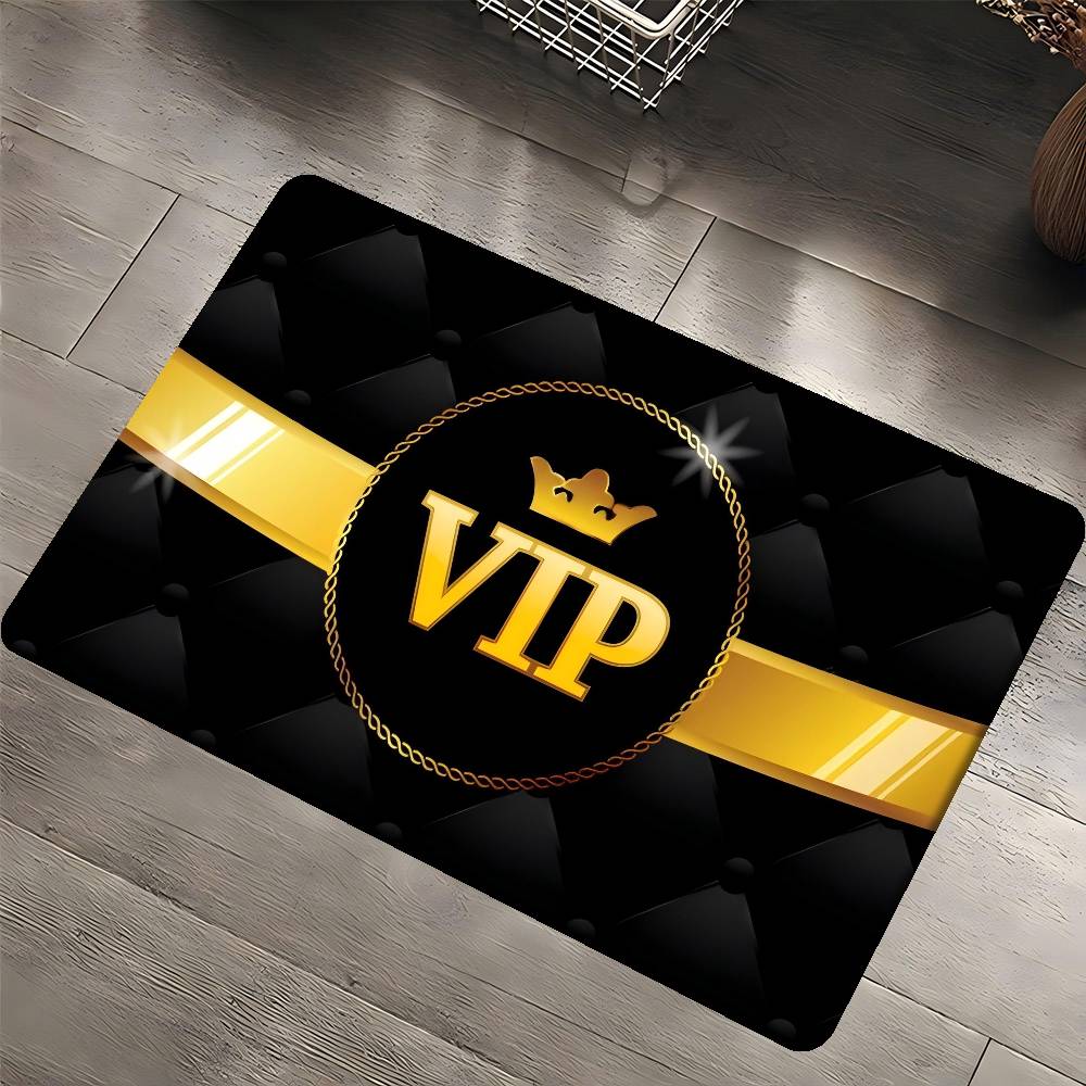 V-VIP Member Only Room Mats Cheaper Anti-slip Modern Living Room Balcony Printed Welcome Rug