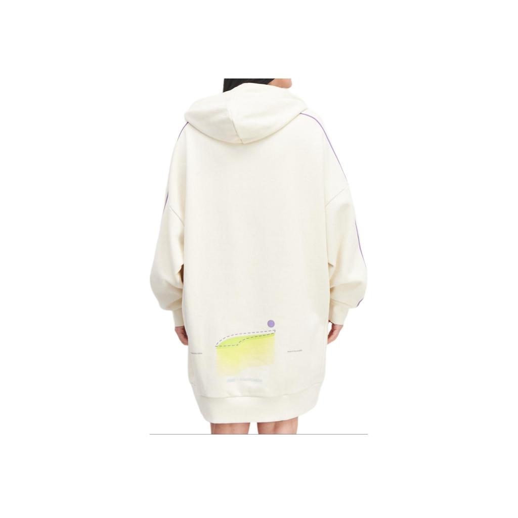 Puma X ROARINGWILD Hoodie Dress With Logo Women Dress Off-White 532599-73